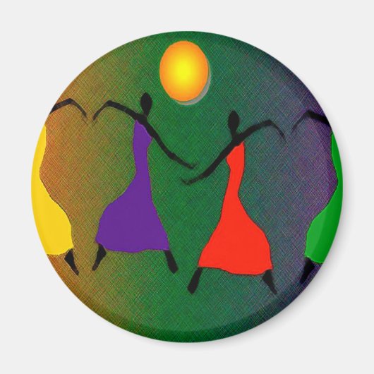 ダンス芸術 マグネット (正面)