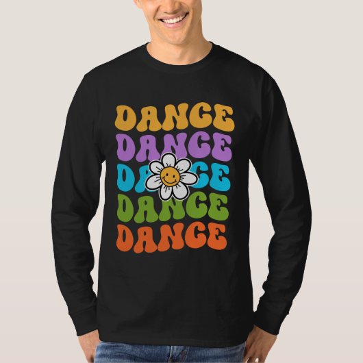ダンス講師 新学期最初の授業の感謝 Tシャツ (正面)