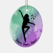 ダンス踊りオーナメント セラミックオーナメント (右)