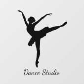 ダンス踊りデザインウィンドウロック ウィンドウサイン (シート)