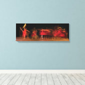 ダンス運動 キャンバスプリント (インサイチュ (ウッドフロア))