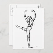 ダンス1 ポストカード (正面/裏面)