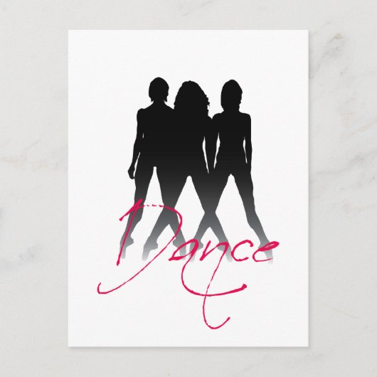 ダンス1 ポストカード (正面)