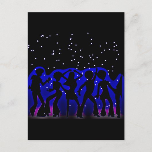 ダンス2ディスコ ポストカード (正面)