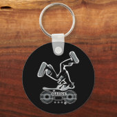 ダンス2 キーホルダー (正面)