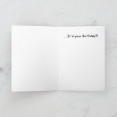 ダンス…それはあなたの誕生日です カード (内部)