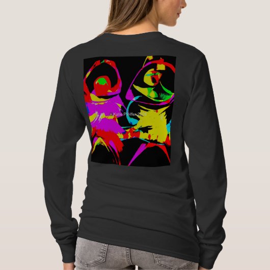 ダンス・アブストラクト Tシャツ (裏面)