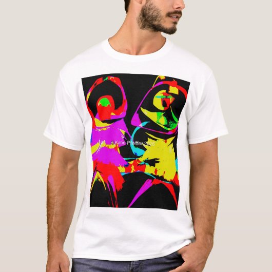 ダンス・アブストラクト Tシャツ (正面)