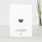 ダンス・ア・リトル・誕生日 カード (裏面)