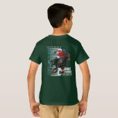 ダンス・ウィズ・ホース(ダークモード)| キッズ Tシャツ (裏面フル)