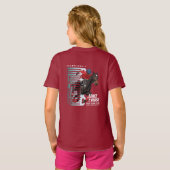 ダンス・ウィズ・ホース（ダークモード）| キッズ Tシャツ (裏面フル)