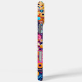 ダンス・オブ・カラー:ダイナミックで印象的な抽象芸術・アート Case-Mate iPhoneケース (裏面 / 右)