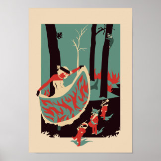 ダンス・オブ・ザ・ファイア妖精。 ポスター