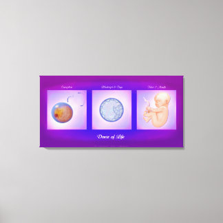 ダンス・オブ・ライフ妊娠アートキャンバス印刷 キャンバスプリント