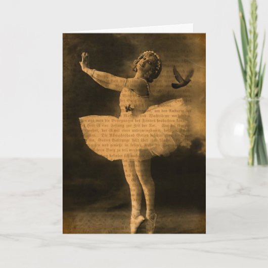 ダンス カード (正面)