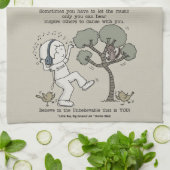 ダンス キッチンタオル (折り畳み)