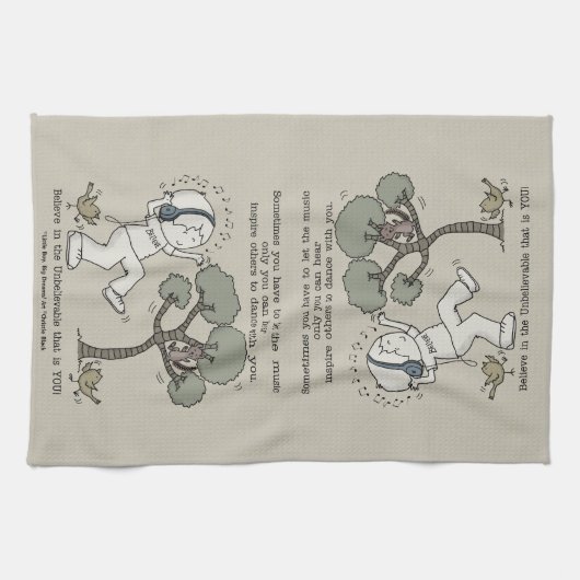 ダンス キッチンタオル (横)