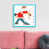 ダンス キャンバスプリント (インサイチュ (リビング))