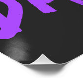 ダンス・クリスチャンの信仰で彼の名前を賞賛する ポスター (コーナー)