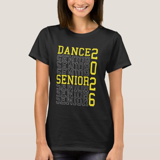 ダンス サニオール ナイト ダンス 高校卒業 2026年 卒業式 24 Tシャツ (正面)