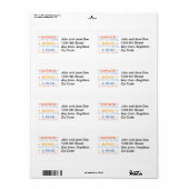 ダンス・シング・ライブ ラベル (フルシート)