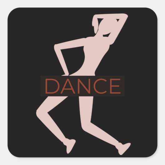ダンス スクエアシール (正面)