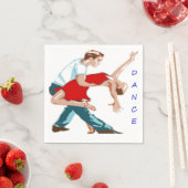 ダンス スタンダードカクテルナプキン (インサイチュ)