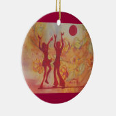 ダンス セラミックオーナメント (右)