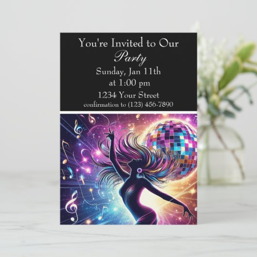 ダンス・セレブレーション: リズミカル・グロウ 招待状 (スタンド正面)