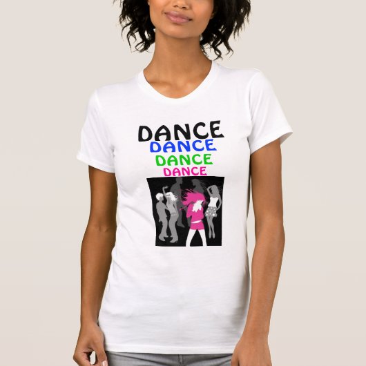 ダンス、ダンス、ダンス、ダンス Tシャツ (正面)