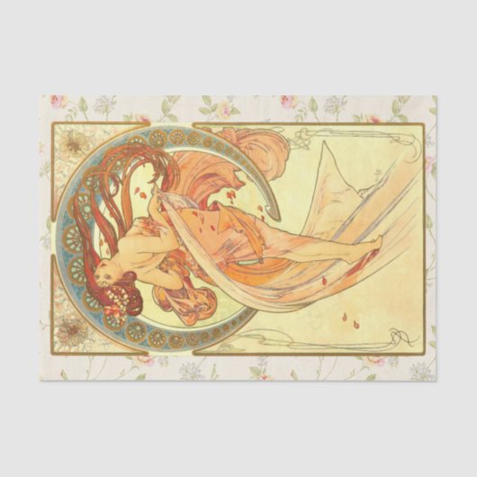 ダンス、デコページ 薄葉紙 (正面)