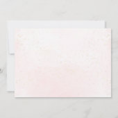 ダンス&トワイルバレリーナ誕生日写真 招待状 (裏面)