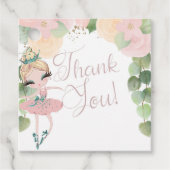 ダンス&トワイル|バレリーナ誕生日 |フローラ|お気に入り フェイバータグ (正面)