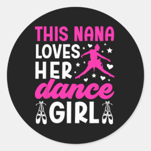 ダンス・ナナはダンサーNのダンス・ガール・ナナを愛している ラウンドシール