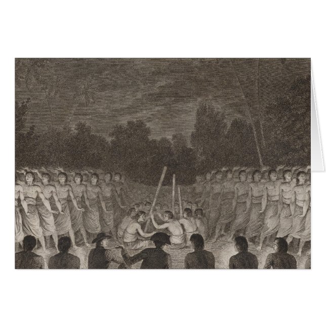 ダンス，ハパエ，トンガ2 (正面横)