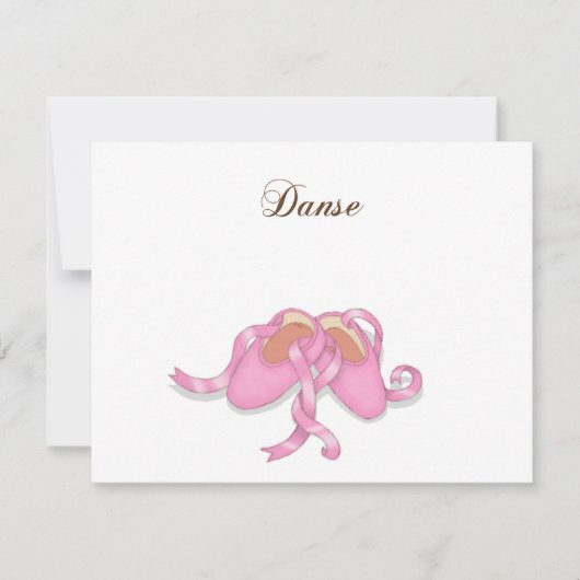 「ダンス」バレエシューズ (正面)