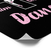 ダンス・バレエ・クロス・バイブルで彼を賛美しよう ポスター (角)