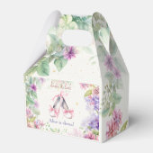 ダンス・バレリーナ誕生日 フェイバーボックス (裏面サイド)