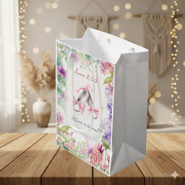 ダンス・バレリーナ誕生日 ミディアムペーパーバッグ