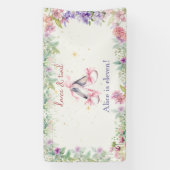 ダンス・バレリーナ誕生日 横断幕 (縦)