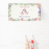 ダンス・バレリーナ誕生日 横断幕 (インサイチュ)