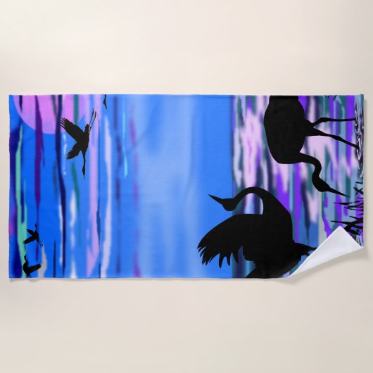 ダンス ビーチタオル (正面)