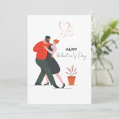 ダンス フィギュア バレンタインデー シーズンカード (スタンド正面)