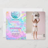 ダンス フォト 招待状 (正面)