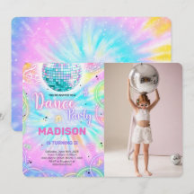 ダンス フォト 招待状