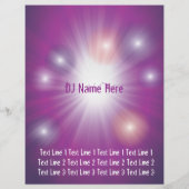 ダンス フライヤー テンプレート (裏面)