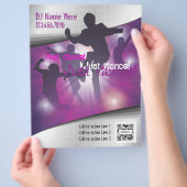 ダンス フライヤー テンプレート (手)