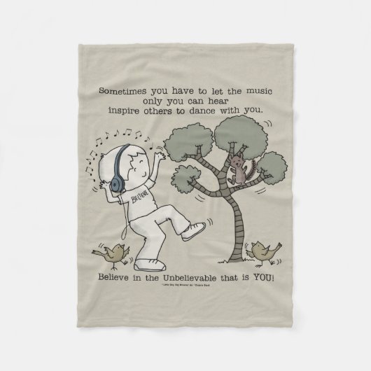 ダンス フリースブランケット (正面)