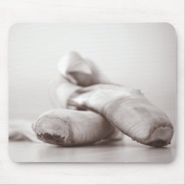 ダンス・フロアのテンプレートのバレエのPointeの靴 マウスパッド