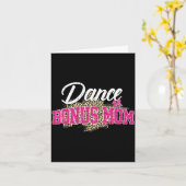 ダンス ボーナス ママ ヒョウ 面白い ダンス ママ 母の日 カード (黄色い花)